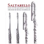 Image links to product page for Saltarello for Flute Quartet/Choir