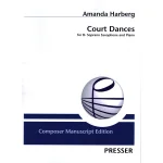 Image links to product page for Court Dances for Soprano Saxophone and Piano