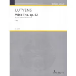 Image links to product page for Wind Trio for Flute, Clarinet and Bassoon, Op. 52