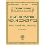 Image links to product page for Three Romantic Violin Concertos for Violin and Piano