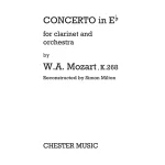 Image links to product page for Concerto in Eb for Clarinet and Piano, K 268