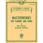 Image links to product page for Masterworks for Clarinet and Piano (includes Online Audio)