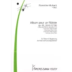 Image links to product page for Album pour un Flûtiste for Flute with Accompaniment, Op. 65