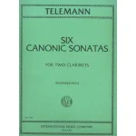 Image links to product page for Six Canonic Sonatas for Two Clarinets