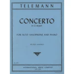 Image links to product page for Concerto in G minor for Alto Saxophone and Piano