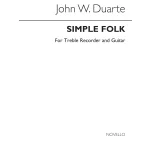 Image links to product page for Simple Folk for Recorder and Guitar