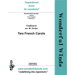 Image links to product page for Two French Carols for Double Reed Dectet
