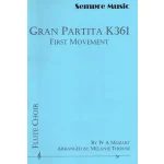 Image links to product page for First Movement from "Gran Partita" for Flute Choir, K361