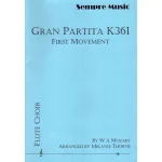 Image links to product page for First Movement from "Gran Partita" for Flute Choir, K361