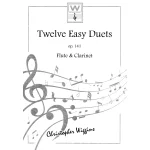 Image links to product page for Twelve Easy Duets for Flute and Clarinet, Op. 141