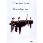 Image links to product page for Dvorak Serenade, 1st Movement for Three Piccolos and Piano, Op. 22