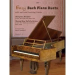 Image links to product page for Easy Bach Piano Duets (includes Online Audio)