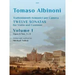 Image links to product page for Trattenimenti amornici per camera: Twelve Sonatas for Violin and Piano, Volume 1 Nos. 1-4, Op. 6