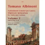 Image links to product page for Trattenimenti amornici per camera: Twelve Sonatas for Violin and Piano, Volume 2 Nos. 5-8, Op. 6