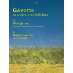 Image links to product page for Gavotte on a Ukrainain Folk Tune for Wind Quintet