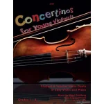 Image links to product page for Concertinos for Young Violinists, for Student/Teacher Violin Duets or Violin and Piano