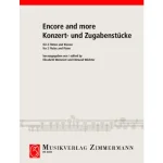 Image links to product page for Encore and More for Two Flutes and Piano
