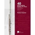 Image links to product page for 40 Intermediate Studies for Flute