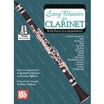 Image links to product page for Easy Classics for Clarinet and Piano (includes Online Audio)