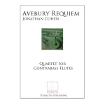 Image links to product page for Avebury Requiem for Four Contrabass Flutes