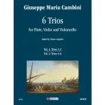 Image links to product page for 6 Trios for Flute, Violin and Cello, Vol 1