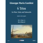 Image links to product page for 6 Trios for Flute, Violin and Cello, Vol 2