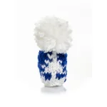 Image links to product page for Santa Hat for C Flute - Blue with Christmas Tree