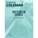 Image links to product page for Bostonian Scenes for Flute Quartet