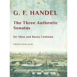 Image links to product page for The Three Authentic Sonatas for Oboe and Basso Continuo