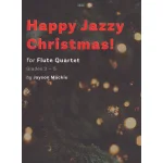 Image links to product page for Happy Jazzy Christmas! for Flute Quartet