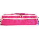 Image links to product page for Trevor James 3502BPI Nylon B-foot Flute Case Cover, Pink