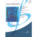 Image links to product page for Les Chants de Nectaire for Solo Flute, Op. 198