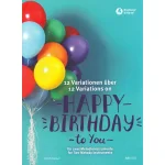 Image links to product page for 12 Variations on Happy Birthday To You for Two Melody Instruments