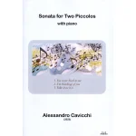 Image links to product page for Sonata for Two Piccolos and Piano (includes Online Audio)