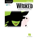 Image links to product page for Wicked Play-Along for Cello (includes Online Audio)