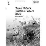 Image links to product page for Music Theory Practice Papers 2024, Grade 1