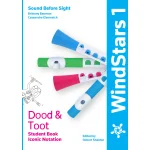 Image links to product page for WindStars 1 for Dood & Toot, Student Book [Iconic Notation]