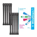 Image links to product page for Nuvo WindStars Descant Recorder Class Set of 20