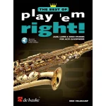 Image links to product page for The Best of Play 'em Right - Jazz, Latin and Rock Studies for Alto Saxophone (includes Online Audio)