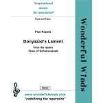 Image links to product page for Donyazad's Lament for Flute and Piano