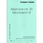 Image links to product page for Serenáde (Movement II) for Clarinet Choir, Op. 22