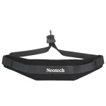 Image links to product page for Neotech 1901192 Alto/Tenor Saxophone Soft Sax Strap, Metal Hook, Black