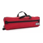 Image links to product page for Altieri FLCC-CF-RD C-foot Flute Case Cover, Red