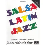 Image links to product page for Salsa, Latin, Jazz: Jazz Play-a-Long for All Musicians (includes Online Audio)