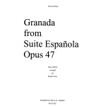 Image links to product page for Granada from Suite Española for Flute and Piano, Op. 47