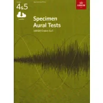 Image links to product page for Specimen Aural Tests, Grades 4-5 (includes Online Audio)