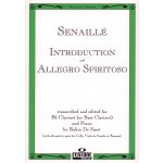 Image links to product page for Introduction and Allegro Spiritoso for Clarinet and Piano