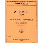 Image links to product page for Aubade for Flute, Oboe, and Bb Clarinet