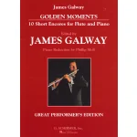 Image links to product page for Golden Moments: 10 Short Encores for Flute and Piano