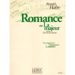 Image links to product page for Romance in A major for Flute and Piano